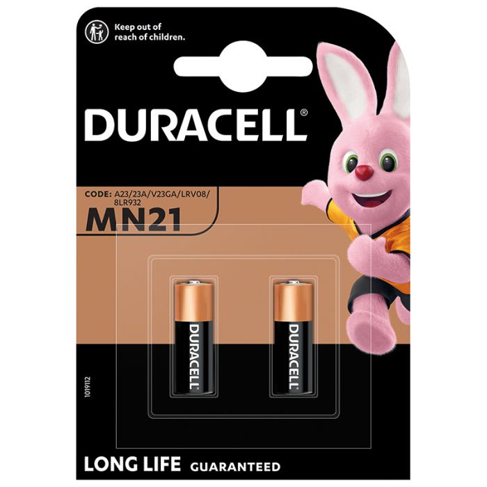 ELCART DISTRIBUTION - ERT302292100 2 PZ PILA ALK.12V 55MAH DURACELL