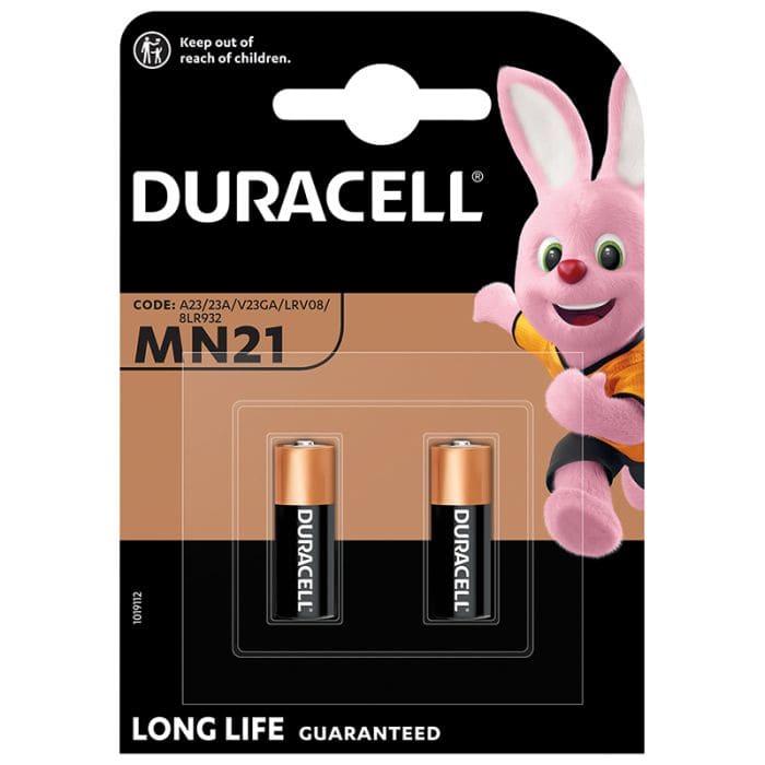 ELCART DISTRIBUTION - ERT302292100 2PZ PILA ALK.12V MN21(23A)DURCELL