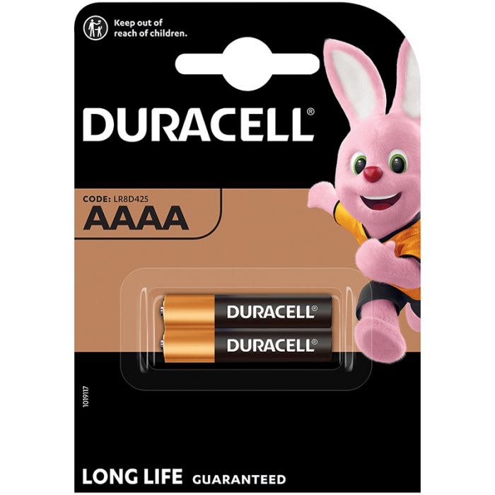ELCART DISTRIBUTION - ERT302538000 2 PZ BATTERIA AAAA DURACELL ULTRA