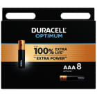 ELCART DISTRIBUTION - ERT302541000 8 PZ PILE AAA DURACELL OPTIMUM
