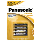ELCART DISTRIBUTION - ERT303000000 PILA AAA ALK.POWER PANASONIC BL.4