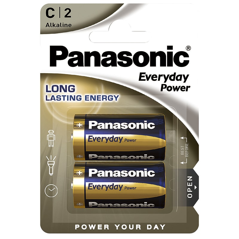 ELCART DISTRIBUTION - ERT303025000 PILA C EVER.DAY PW PANASONIC BL.2