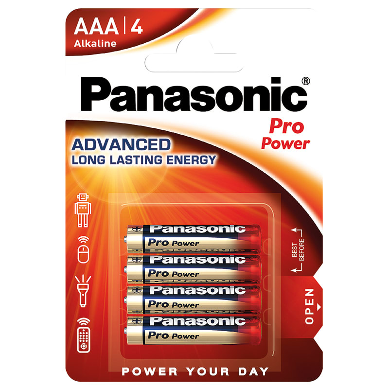 ELCART DISTRIBUTION - ERT303030000 PILA AAA PROPOWER PANASONIC BL.4