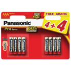 ELCART DISTRIBUTION - ERT303031000 PILA AAA PROPOWER PANASONIC BL4+4