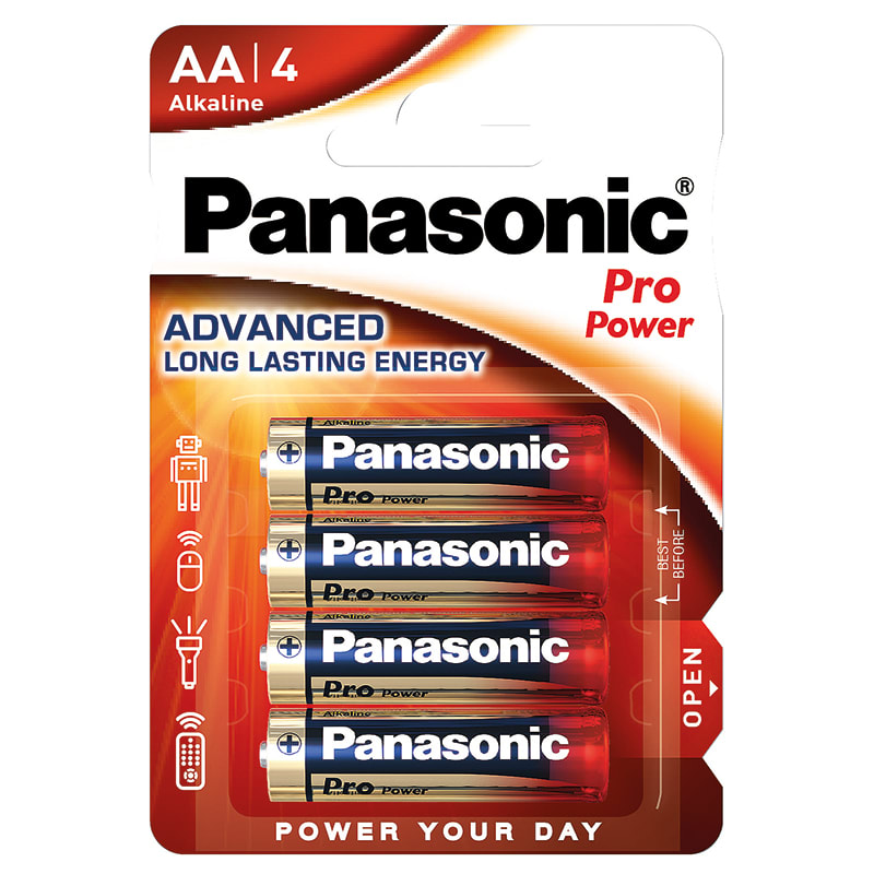ELCART DISTRIBUTION - ERT303035000 PILA AA PROPOWER PANASONIC BL.4