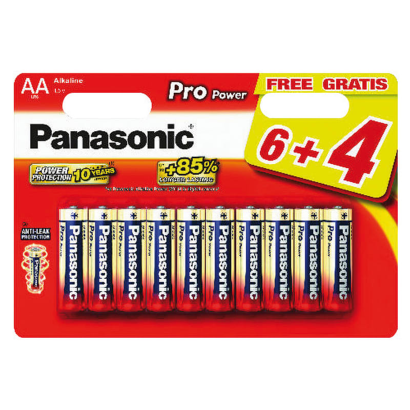 ELCART DISTRIBUTION - ERT303036500 PILA AA PROPOWER PANASONIC BL.6+4