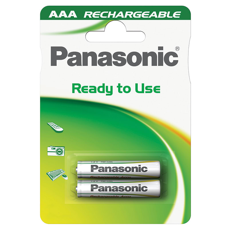 ELCART DISTRIBUTION - ERT303205000 BATT.RIC.PRONTA AAA PANASONIC BL2