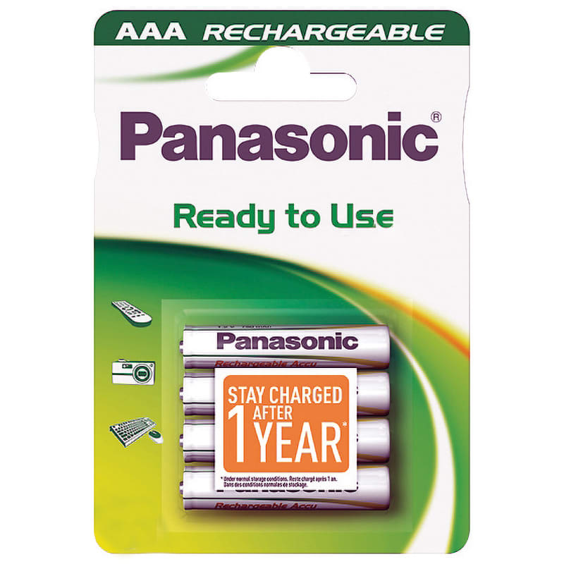 ELCART DISTRIBUTION - ERT303205300 BATT.RIC.PRONTA AAA PANASONIC BL4