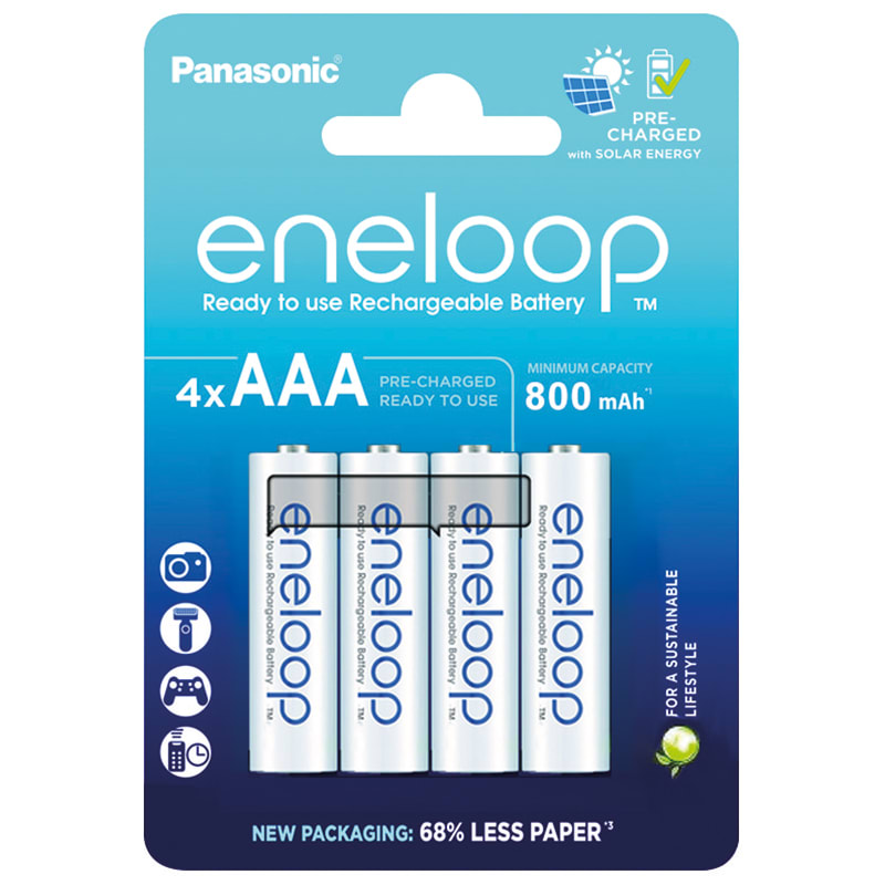 ELCART DISTRIBUTION - ERT303215300 BATT.RIC.PRONTA AAA ENELOOP BL4