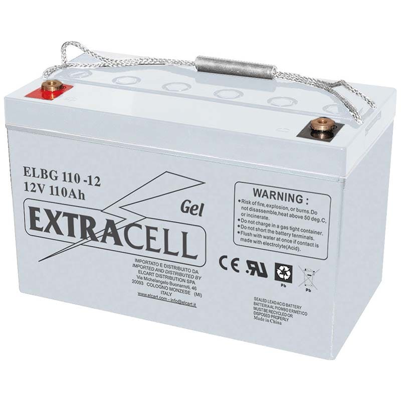 ELCART DISTRIBUTION - ERT300642100 BATTERIA RIC.PIOMBO GEL 12V 110AH