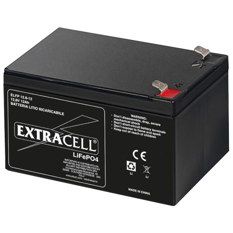 ELCART DISTRIBUTION - ERT300651000 BAT.EXTRACELL LIFEPO4 12.8V 12AH