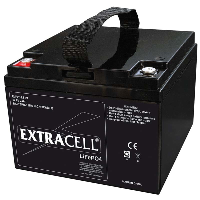 ELCART DISTRIBUTION - ERT300653000 BAT.EXTRACELL LIFEPO4 12.8V 24AH