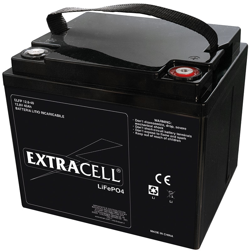 ELCART DISTRIBUTION - ERT300655000 BAT.EXTRACELL LIFEPO4 12.8V 40AH