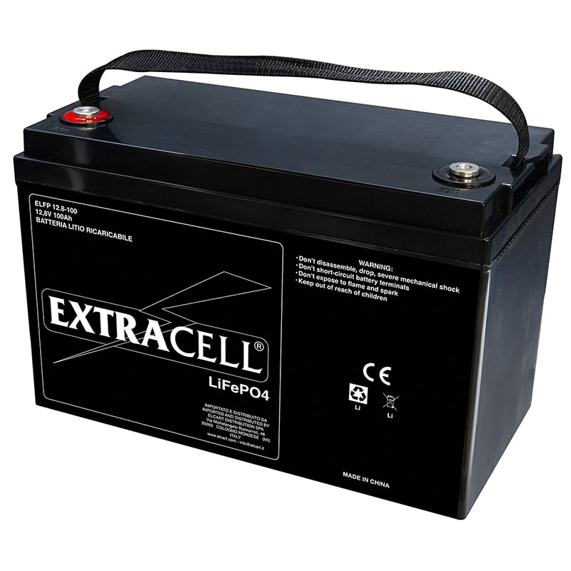 ELCART DISTRIBUTION - ERT300659000 BAT.EXTRACELL LIFEPO4 12.8V 100AH