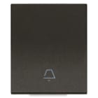 VIMAR SPA - VIW31000.2CG TASTO 2M ALLIN. SIMBOLO CAMPANELLO NERO