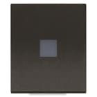 VIMAR SPA - VIW31000.2DG TASTO 2M ALLINEATO CON DIFFUSORE NERO