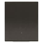 VIMAR SPA - VIW31000.2G TASTO 2M ALLINEATO NERO