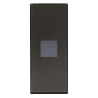 VIMAR SPA - VIW31000.DG Tasto 1M allineato con diffusore nero