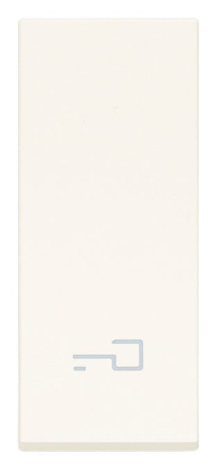 VIMAR SPA - VIW31000.PB TASTO 1M ALLINEATO SIMBOLO CHIAVE BIANCO