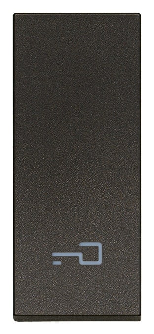 VIMAR SPA - VIW31000.PG TASTO 1M ALLINEATO SIMBOLO CHIAVE NERO