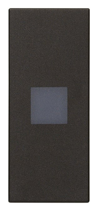 VIMAR SPA - VIW31000A.DG Tasto 1M con diffusore assiale nero