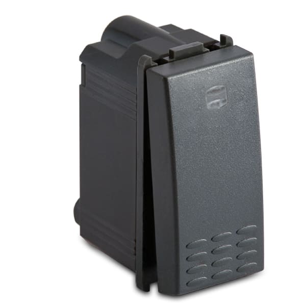 MASTER SRL - MST31001 MODO PULSANTE SILENZIOSO 1P ILLUM GRIGIO