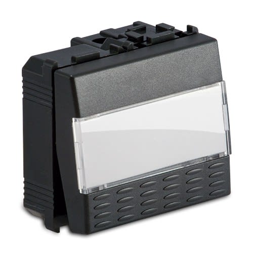 MASTER SRL - MST31040 MODO PULSANTE PORTANOME 1P 16A GRIGIO