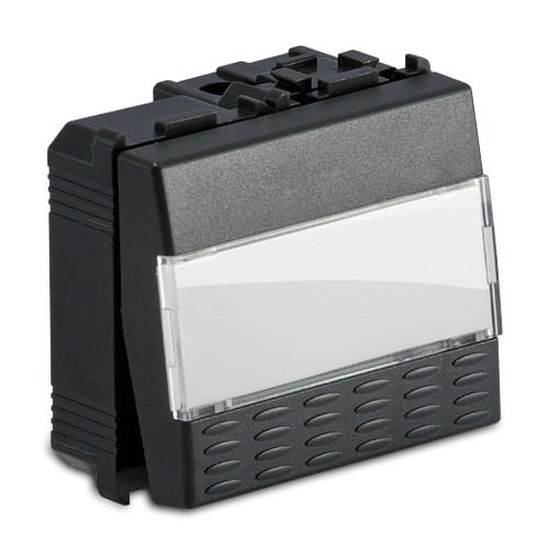 MASTER SRL - MST31040 MODO PULSANTE PORTANOME 1P 16A GRIGIO