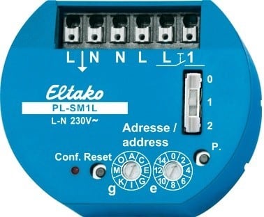 ELTAKO - EAK31100007 PL-SM1L - Ingresso sensore Powerline 230 V