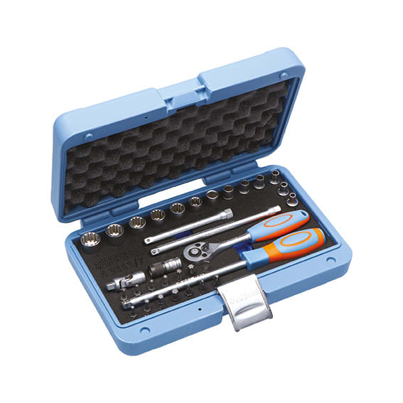 ABC TOOLS SPA - ABCA31117000 ASS. 33 UTENSILI ATT. 1/4