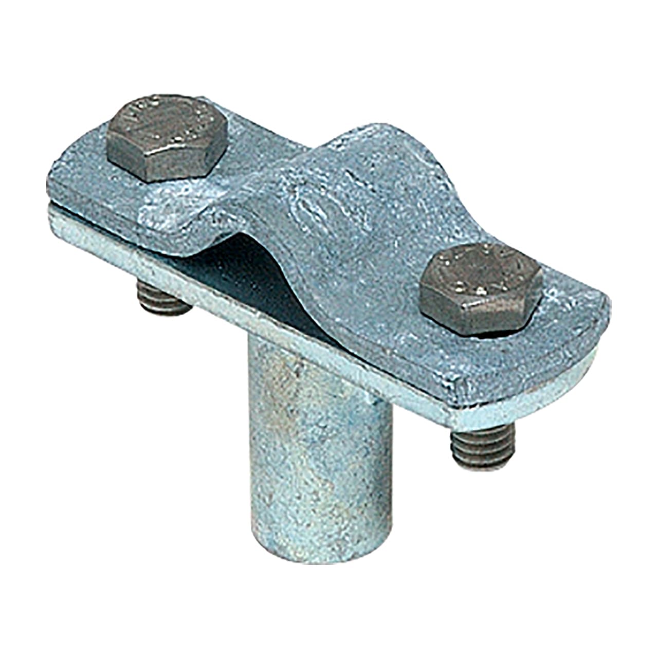 JUPITER SATI - JUP3111053 Supporto per tondo in zamak zincata per tondi 12,5-16 mm piedino filettato M6 altezza 30 mm