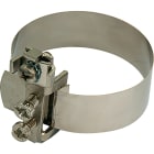 JUPITER SATI - JUP3111743 Fascetta in ottone nichelato lunghezza 400 mm per tubi diametro 3/8 - 4 pollici