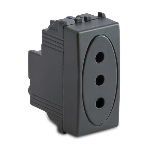 MASTER SRL - MST31162 MODO PRESA 2P+T 10A GRIGIO