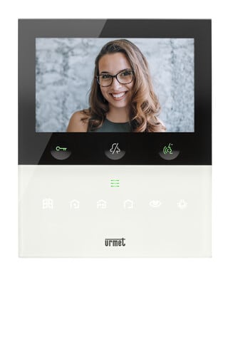 URMET SPA - UTD1761/16 VIDEOCITOFONO VOG5+ IP BIANCO