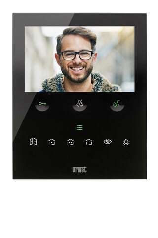 URMET SPA - UTD1761/15 VIDEOCITOFONO VOG5+ IP NERO