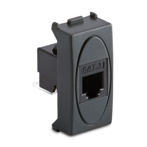 MASTER SRL - MST31215 MODO PRESA RJ11 1 PLUG 6-4 GRIGIO