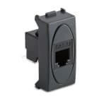 MASTER SRL - MST31215 MODO PRESA RJ11 1 PLUG 6-4 GRIGIO