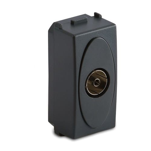 MASTER SRL - MST31254 MODO PRESA TV 9,5MM FINALE GRIGIO