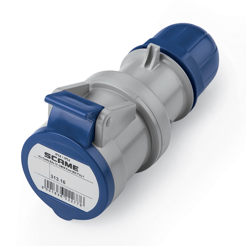 SCAME PARRE SPA - SCA313.1643H PRESA MOBILE 2P+T IP44 16A 6H 200-250V