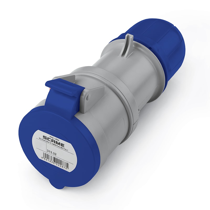 SCAME PARRE SPA - SCA313.3244 PRESA MOBILE 3P+T IP44 32A 9H 200-250V