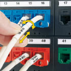 PANDUIT - PANR100X150V8C YELLOW PRINT-ON AREA, 10 ? 6 AWG WIRE/CA