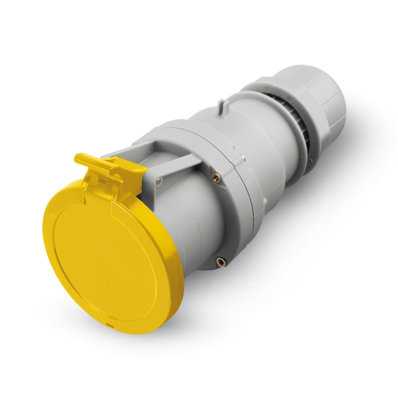 SCAME PARRE SPA - SCA313.6341 PRESA MOBILE 3P+T IP44 63A 4H 100-130V