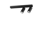 IDEAL LUX SRL - IUX314723 PROFILO PL2 NERO