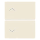 VIMAR SPA - VIW31480.2FC Due mezzi tasti 2M simboli frecce canapa