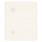 VIMAR SPA - VIW31480.2RB DUE MEZZI TASTI 2M DIMMER BIANCO