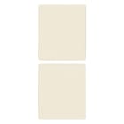 VIMAR SPA - VIW31480.ZC Due mezzi tasti 1M fissi neutri canapa