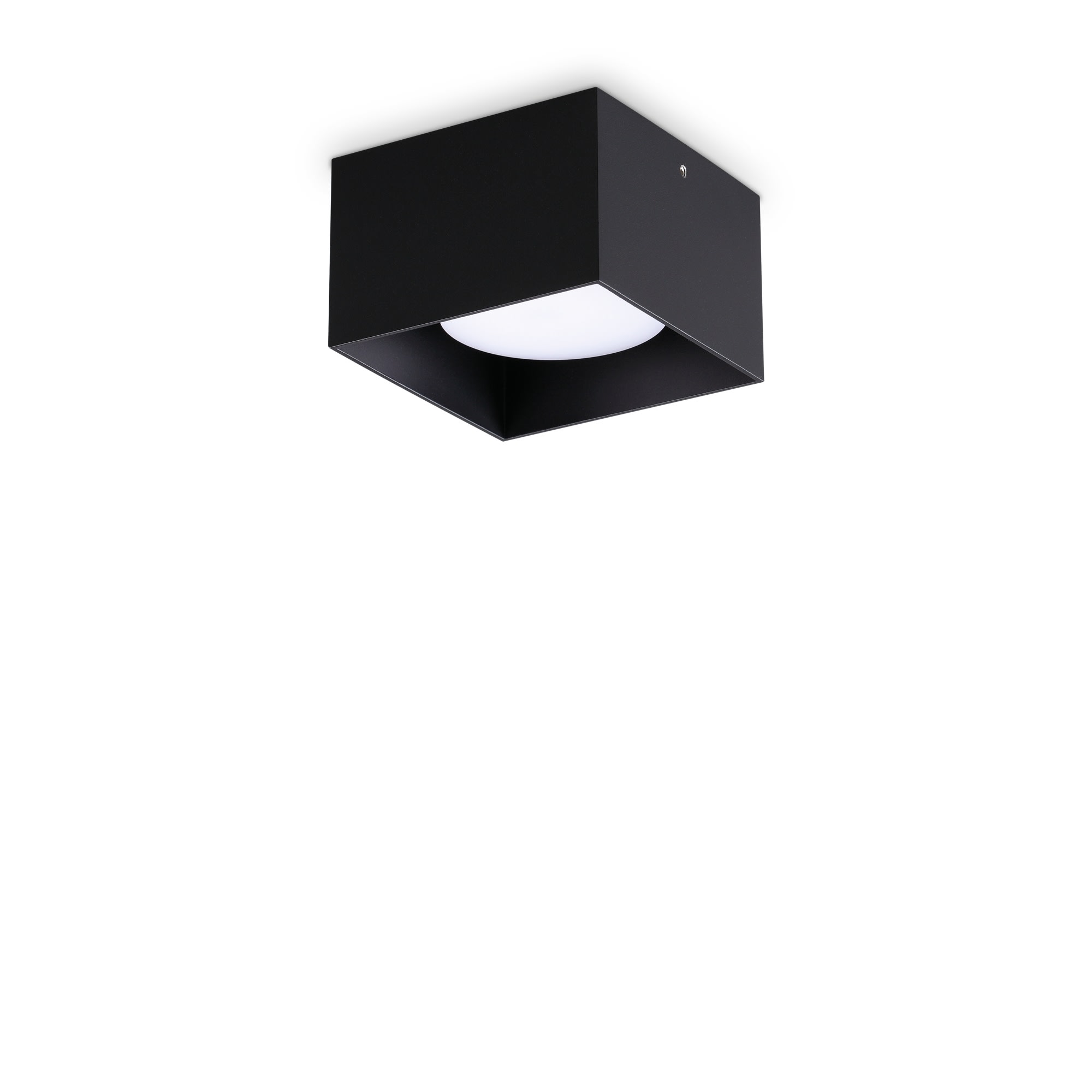 IDEAL LUX SRL - IUX317496 SPIKE PL1 SQUARE NERO