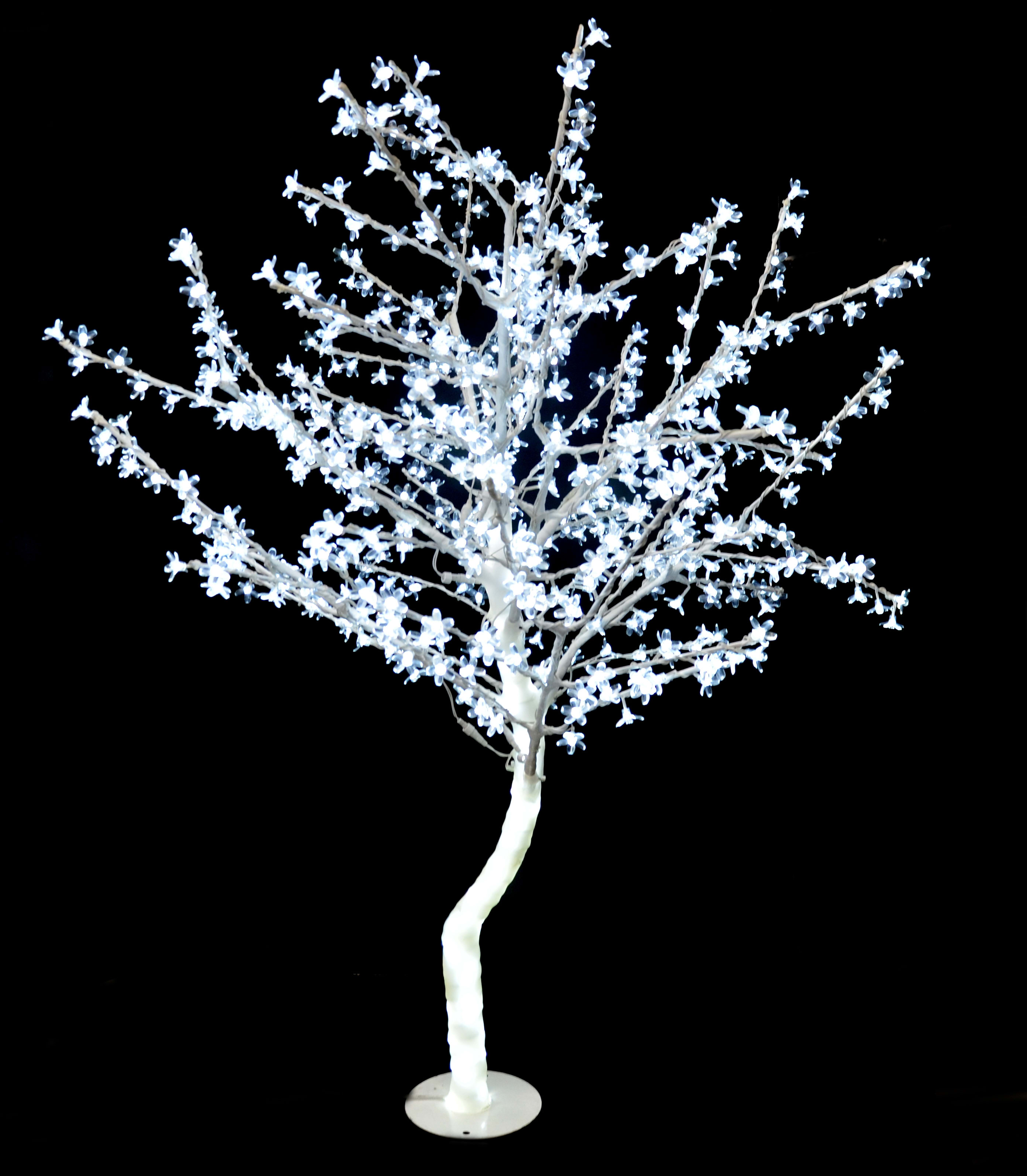 GIOCOPLAST NATALE SP - GCP31818034 ALB. CILIEGIO 180 CM C/ 600 LED BIA. XES
