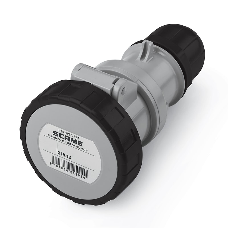 SCAME PARRE SPA - SCA318.16467 PRESA MOBILE 16A 3P+T 5H IP66/IP67/IP69