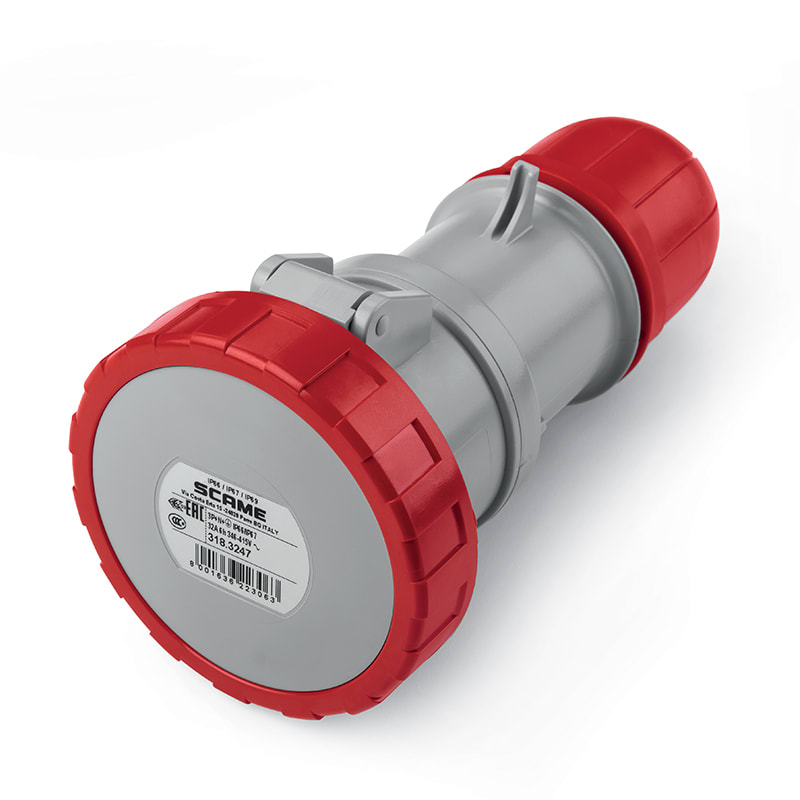 SCAME PARRE SPA - SCA318.1646-SF PRESA MOBILE 16A 3P+T 6H IP66/IP67/IP69